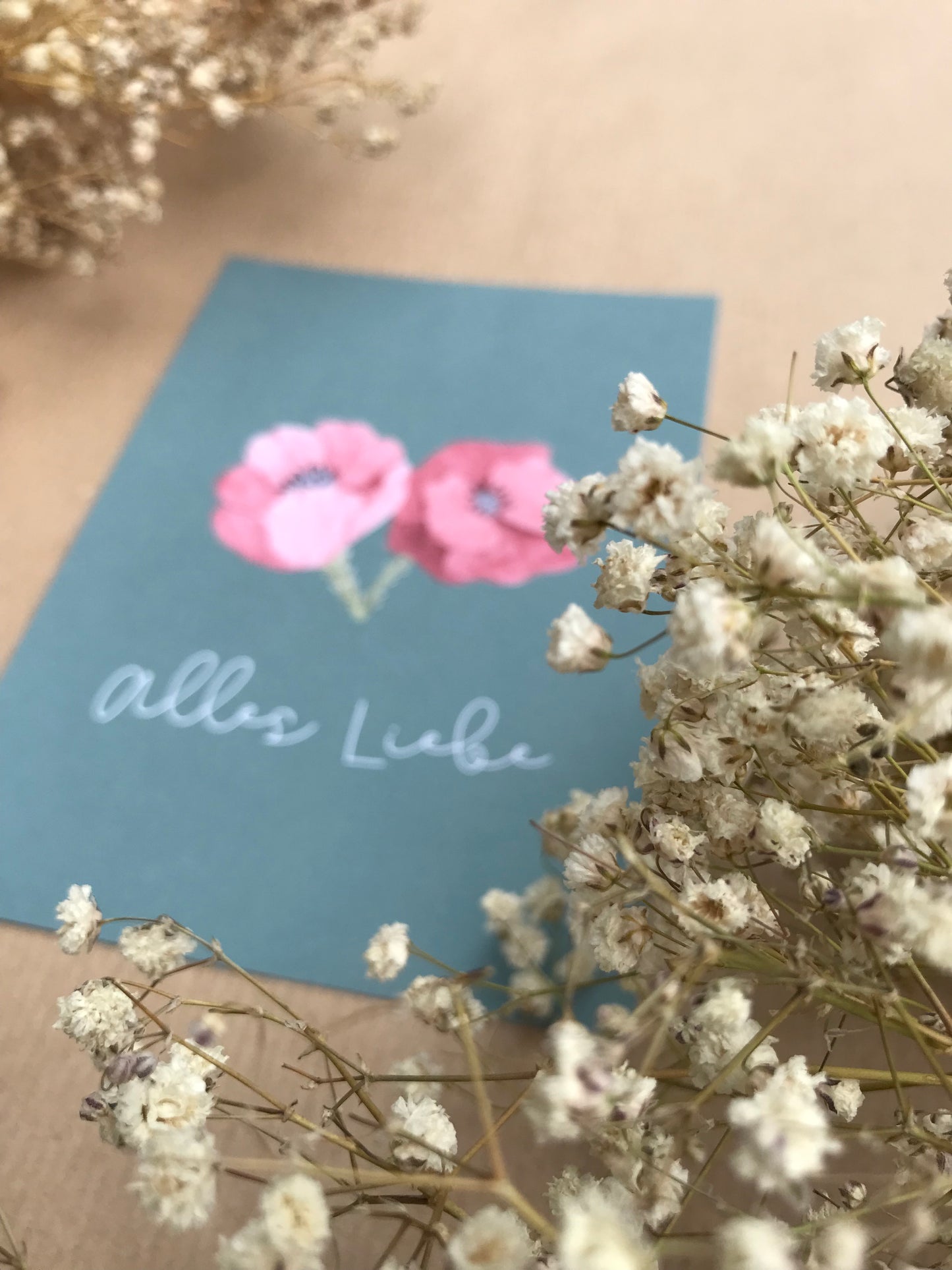 Postkarte "Alles Liebe"