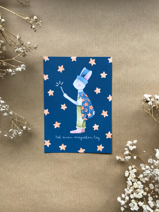 Postkarte "Hab einen magischen Tag"