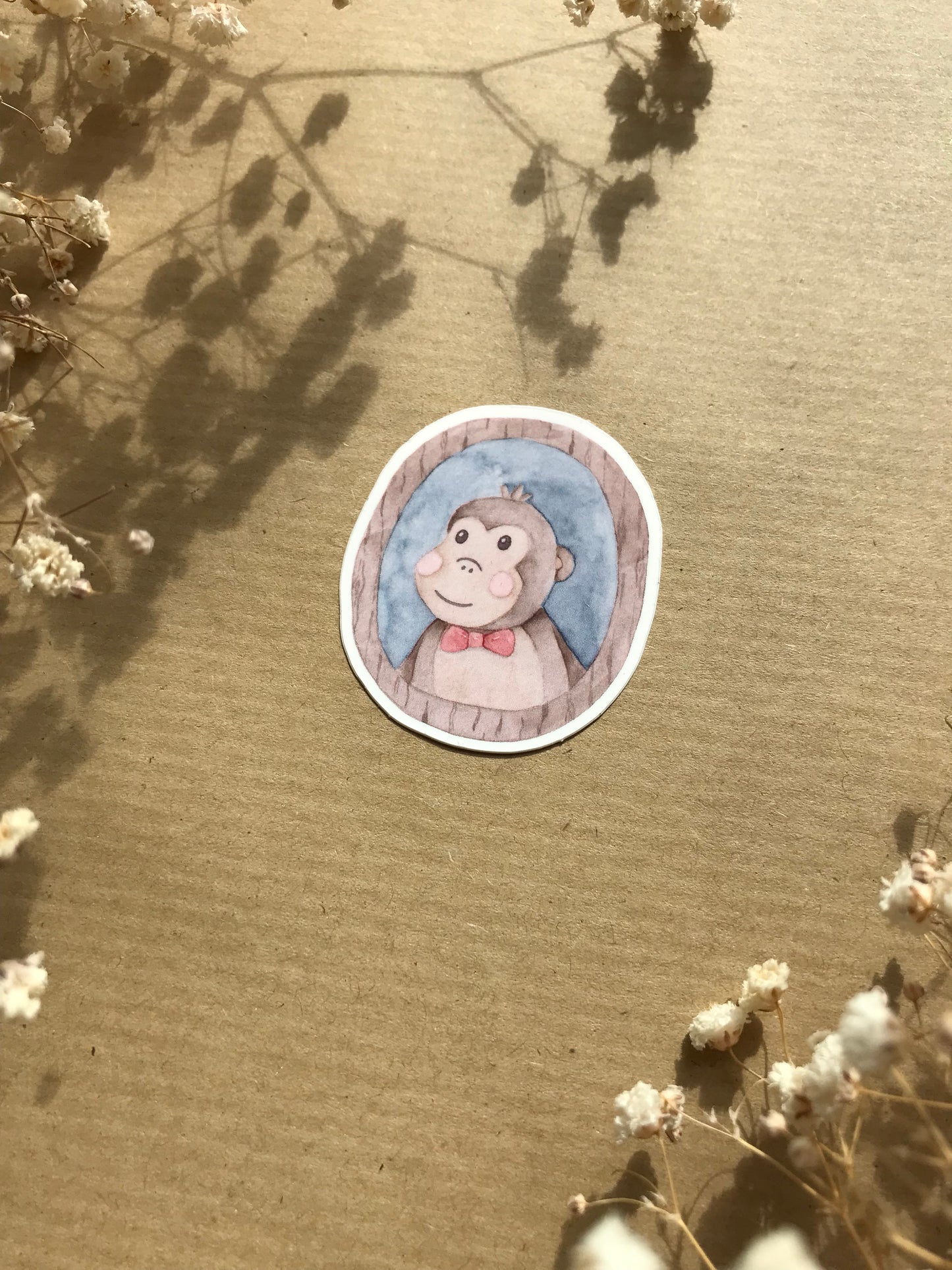 Sticker „Affe“