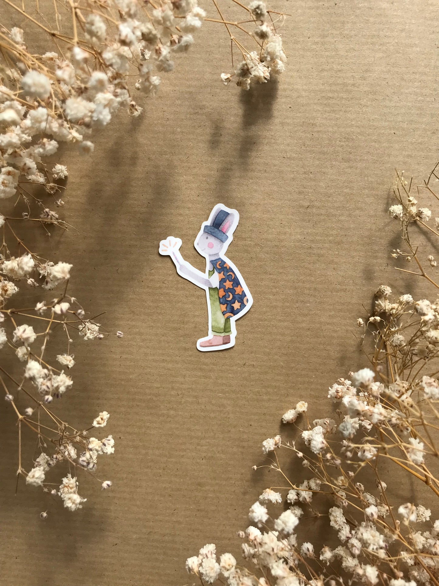 Sticker „Herr Hase der Zauberer“